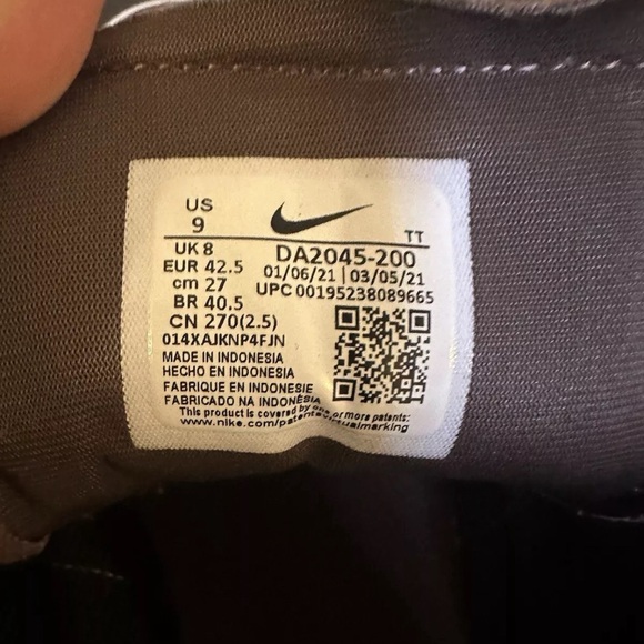 Nike Blazer Low X chocolate Brown US 9, Men DA2045-200 - Picture 4 of 5